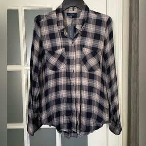 Lucky Brand button down top. NWT medium